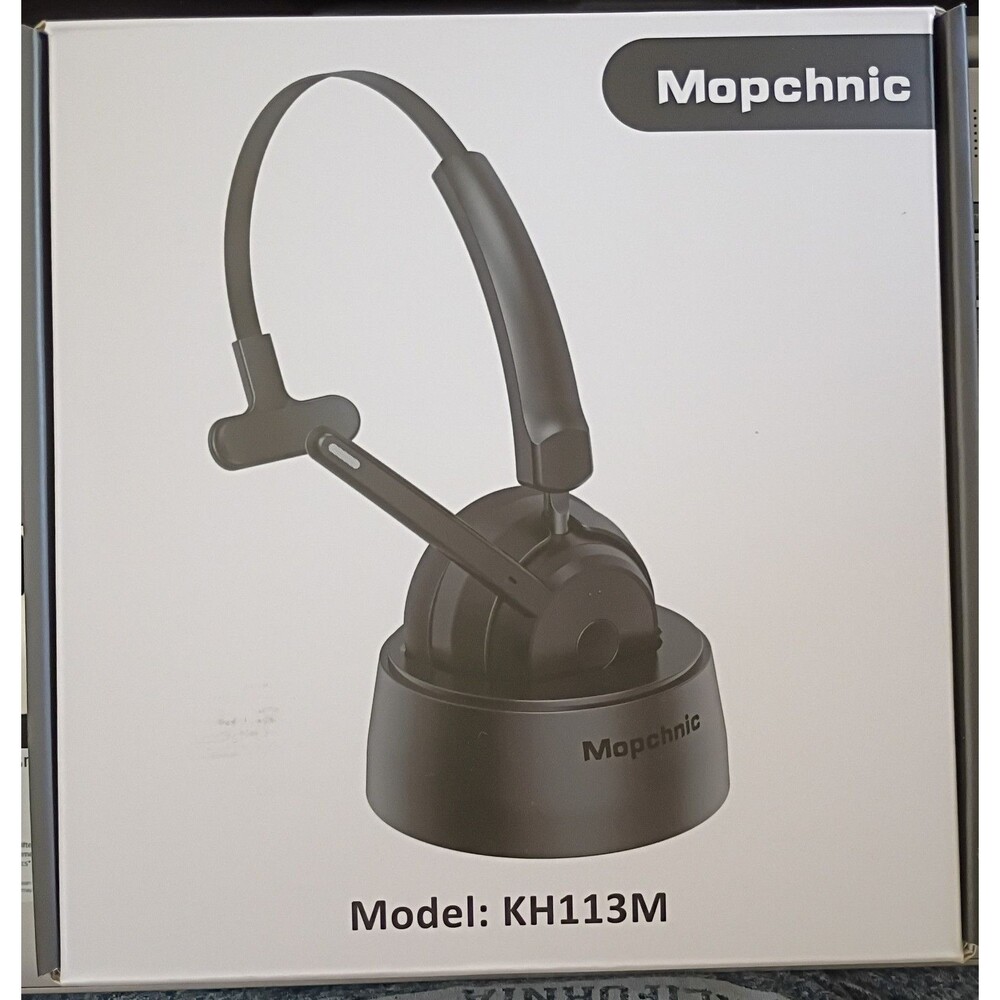 wireless headset charging stand dongle work from home microphone headphones